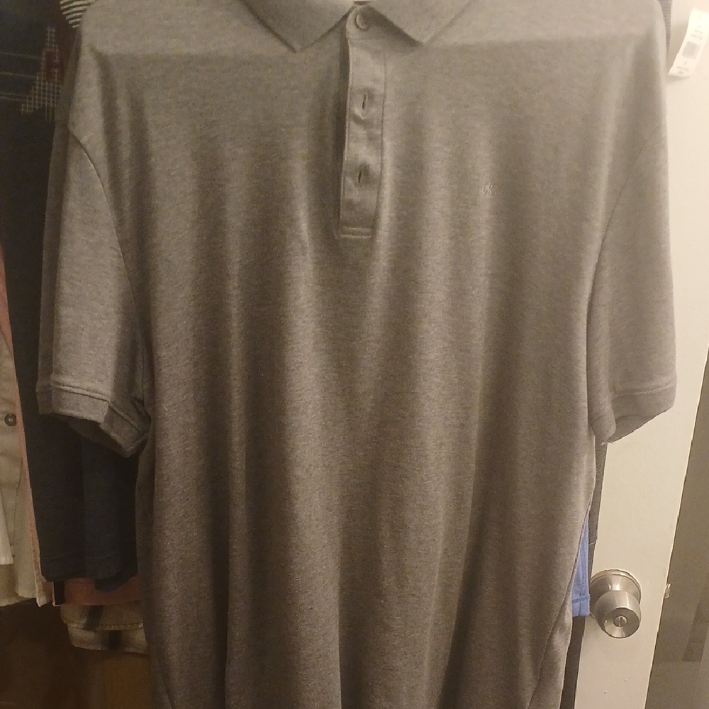 Calvin Klein Charcoal Polo Shirt